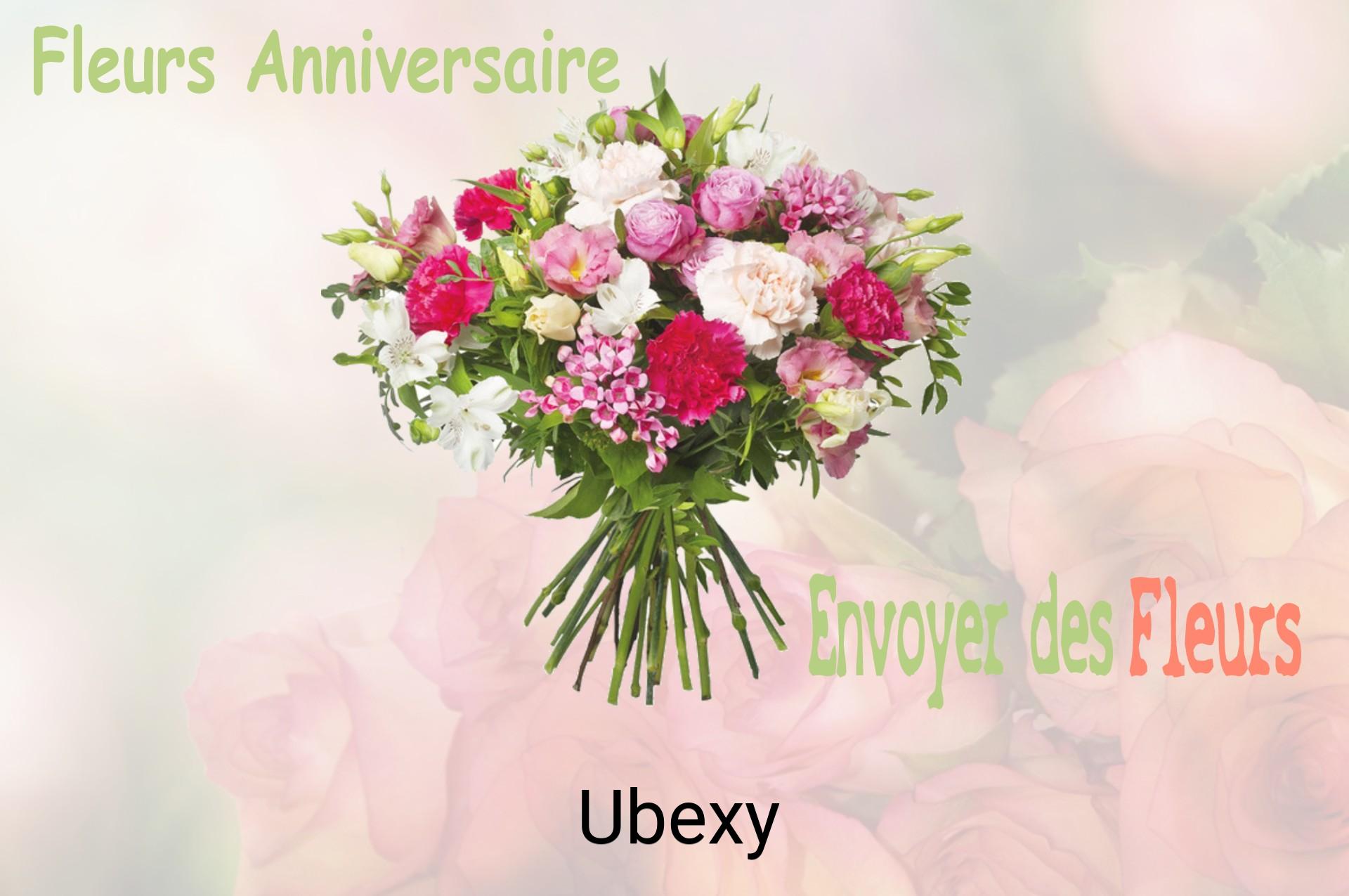 Bouquet de fleurs d’anniversaire livré à Ubexy